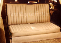 Mercedes W123 3rd Row Leather Seats